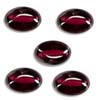 Originated from the mines in India Very nice LusterMixed Shapes A Grade Raspberry Red Rhodolite Cabochons.
